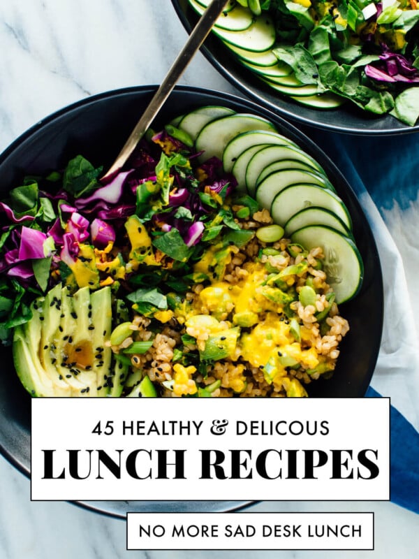 45 healthy vegetarian lunch recipes