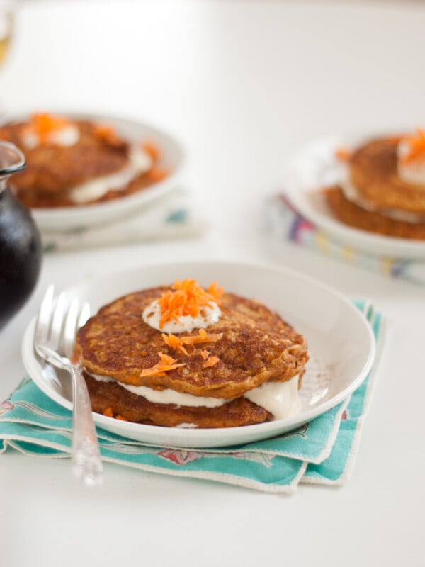 carrot cake pancakes